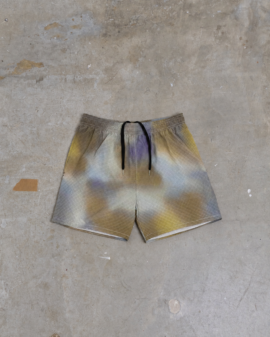 Printed Nylon Shorts