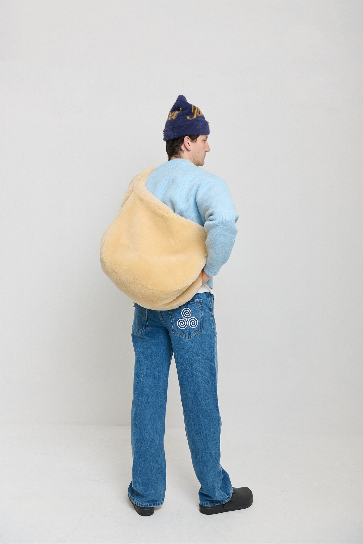 Shearling Cloud Bag