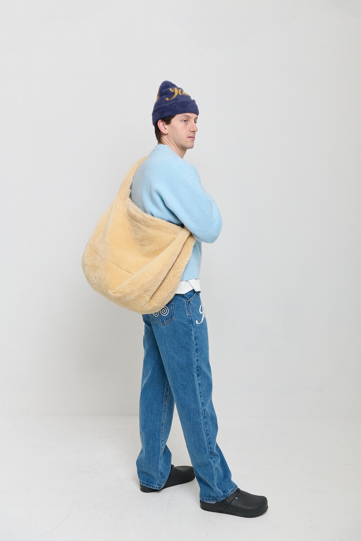 Shearling Cloud Bag
