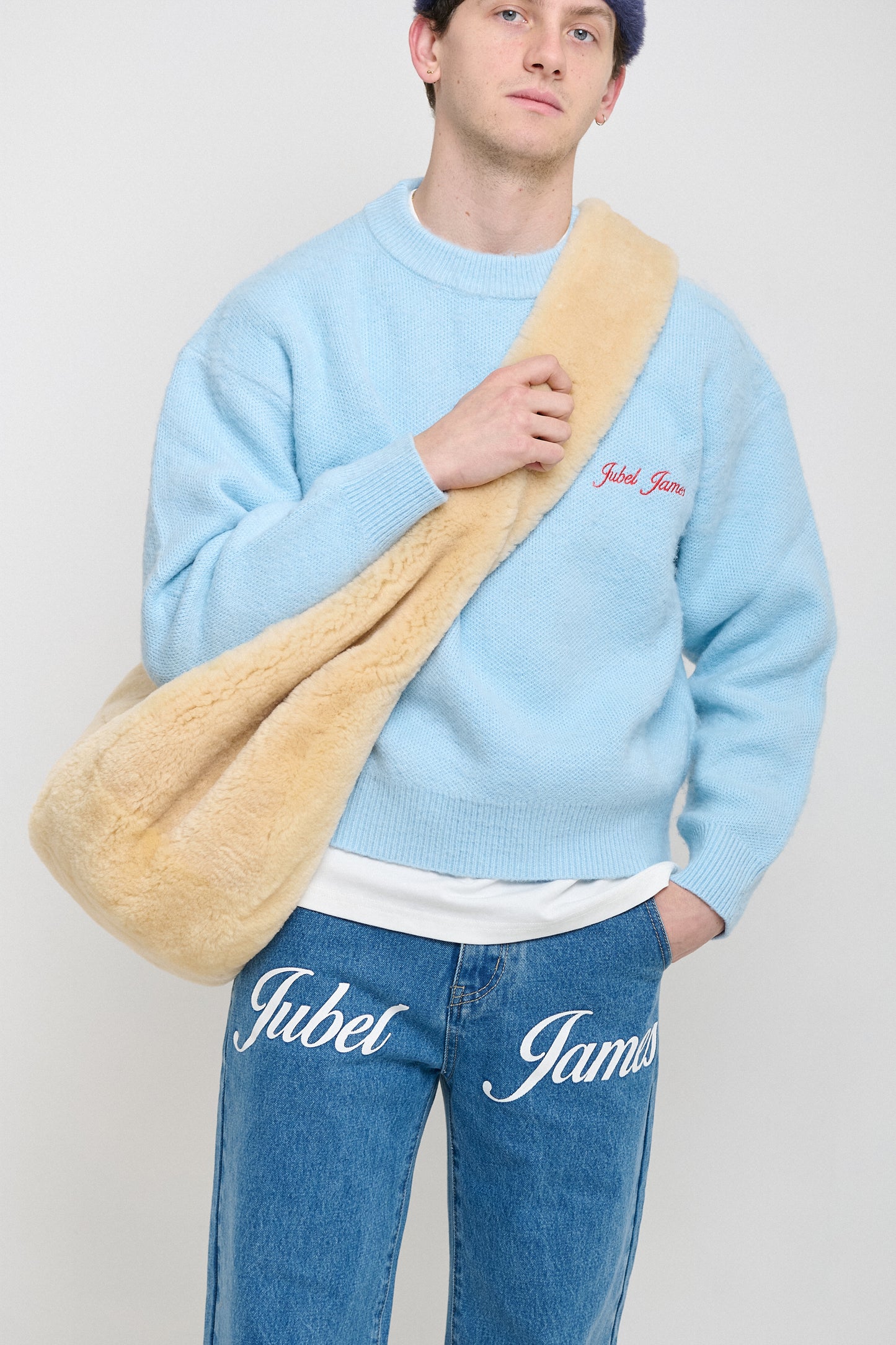 Shearling Cloud Bag