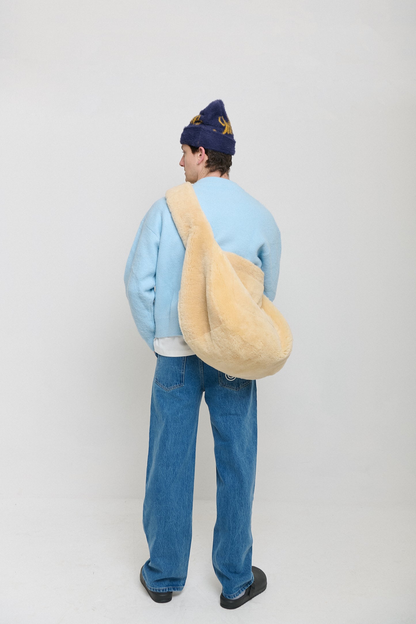 Shearling Cloud Bag