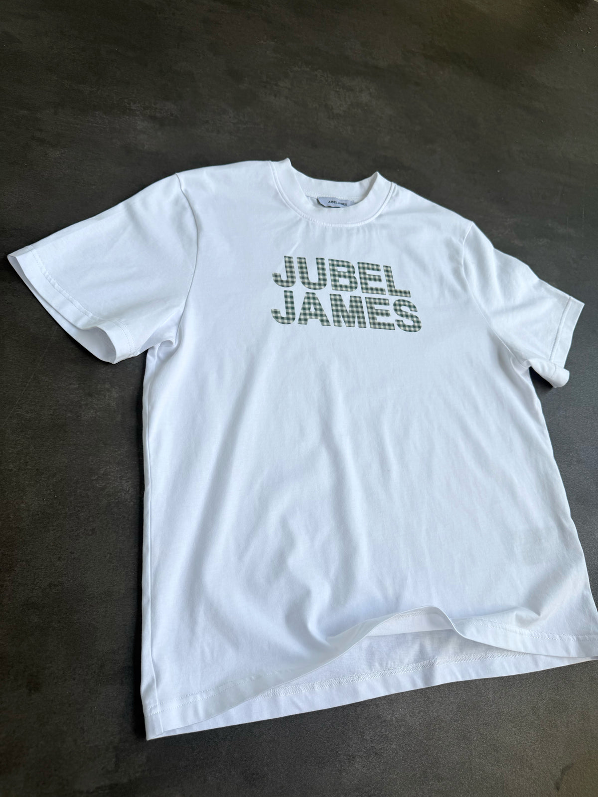 Jubel James Plaid Print T-Shirt