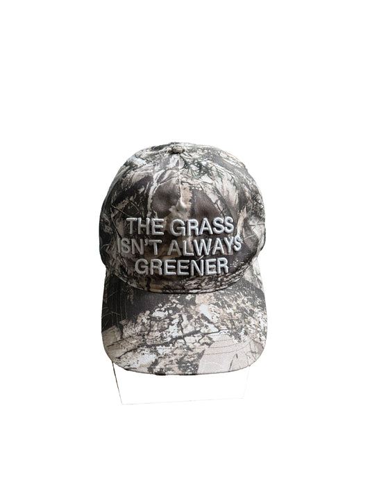 The Grass Isn't Always Greener Real tree Cap